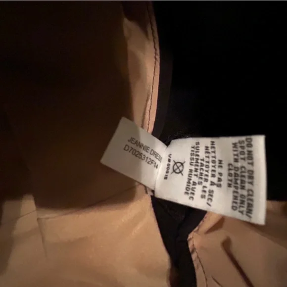 Diane von Furstenburg Black and Tan Leather Sleeveless Dress - Picture 10 of 13